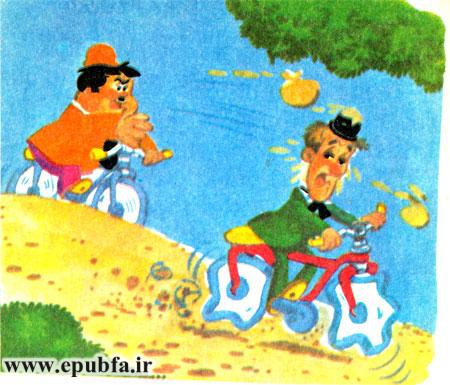 کتاب قصه کودکانه لورل و هاردی: دوچرخهسواری - ارشیو قصه وداستان ایپابفا